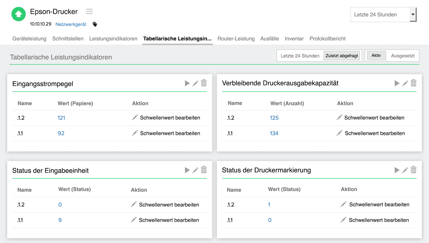 Keep track of your printer performance