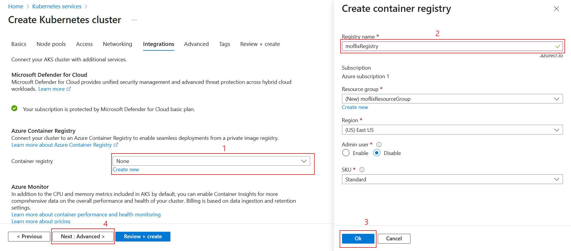 Cluster integrations setup