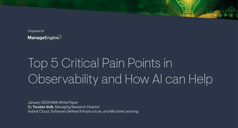 Top 5 critical pain points in observability and how AI can help