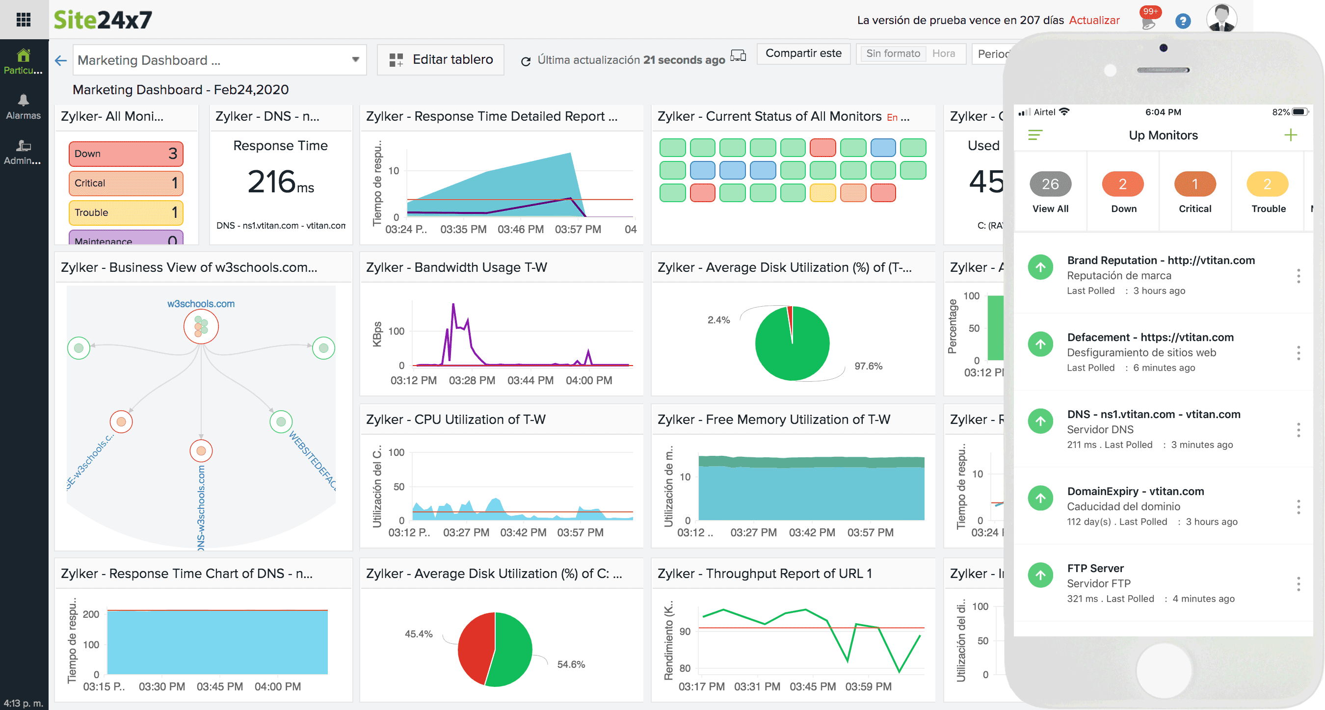 Remote monitoring and management for MSPs