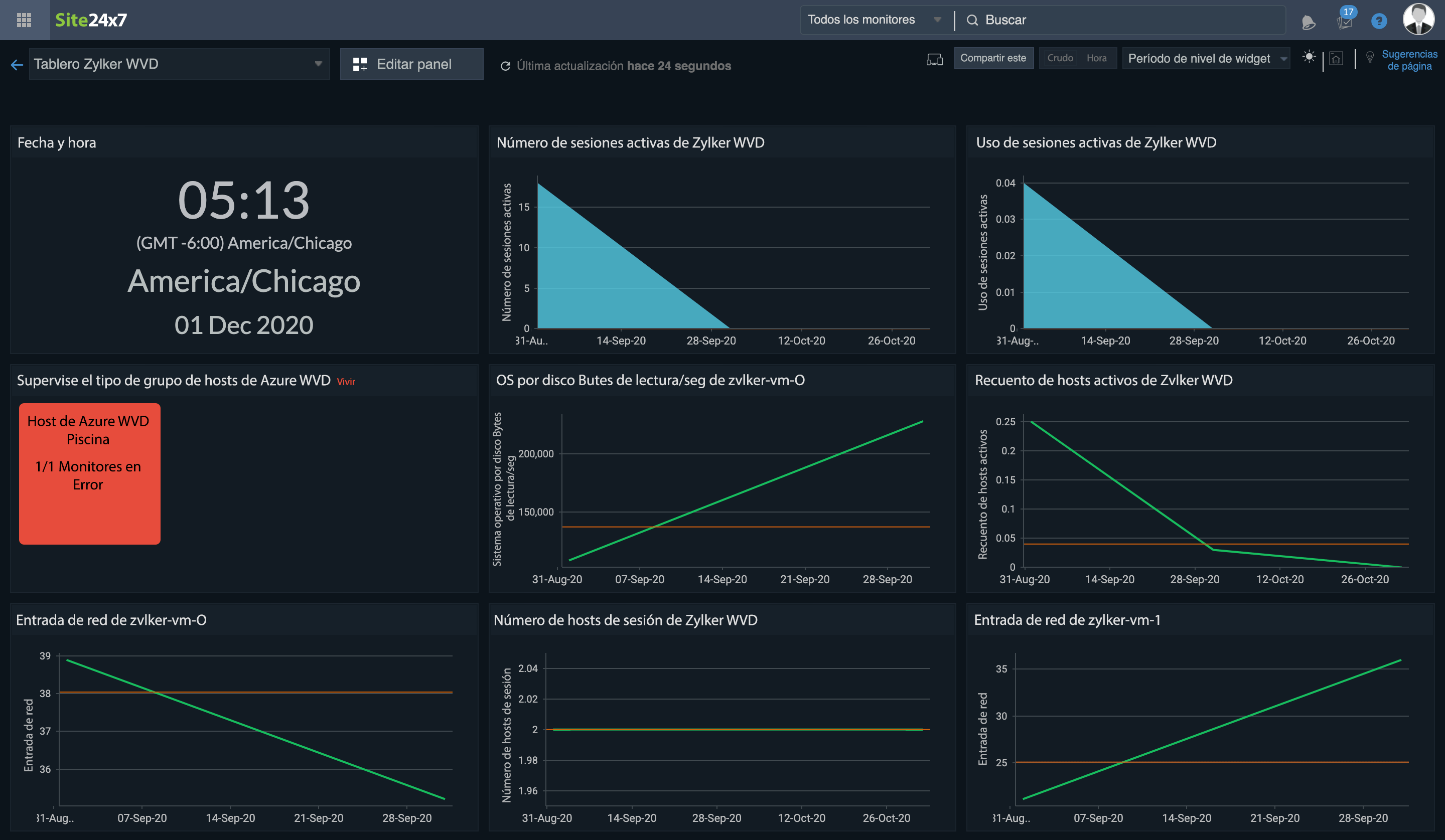 Azure Windows Virtual Desktop Monitoring