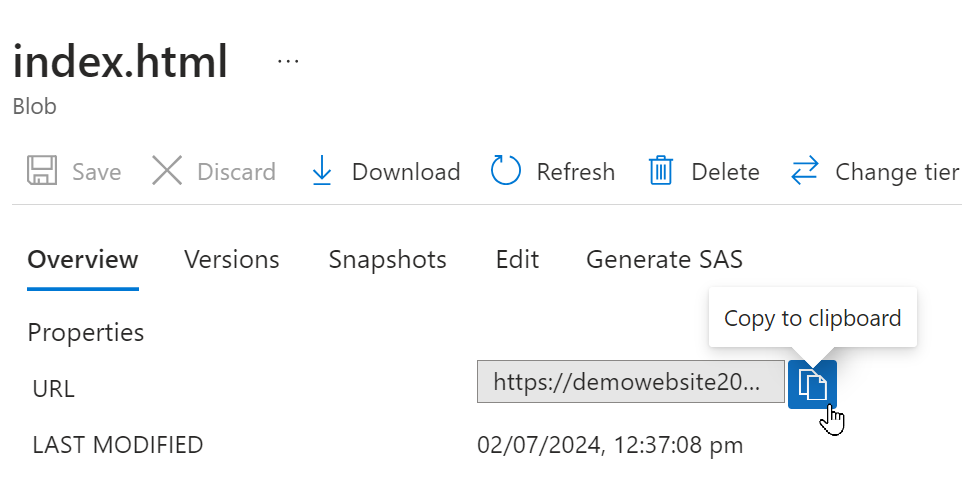 File properties