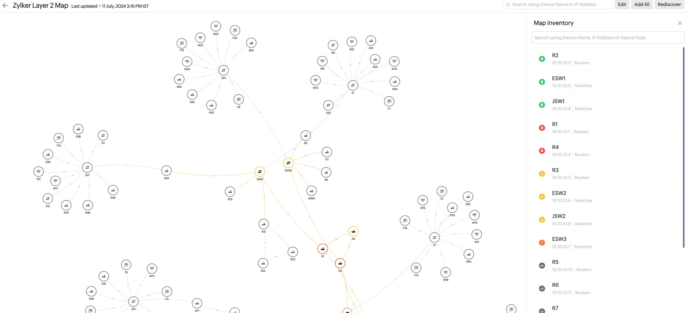 Network Mapping