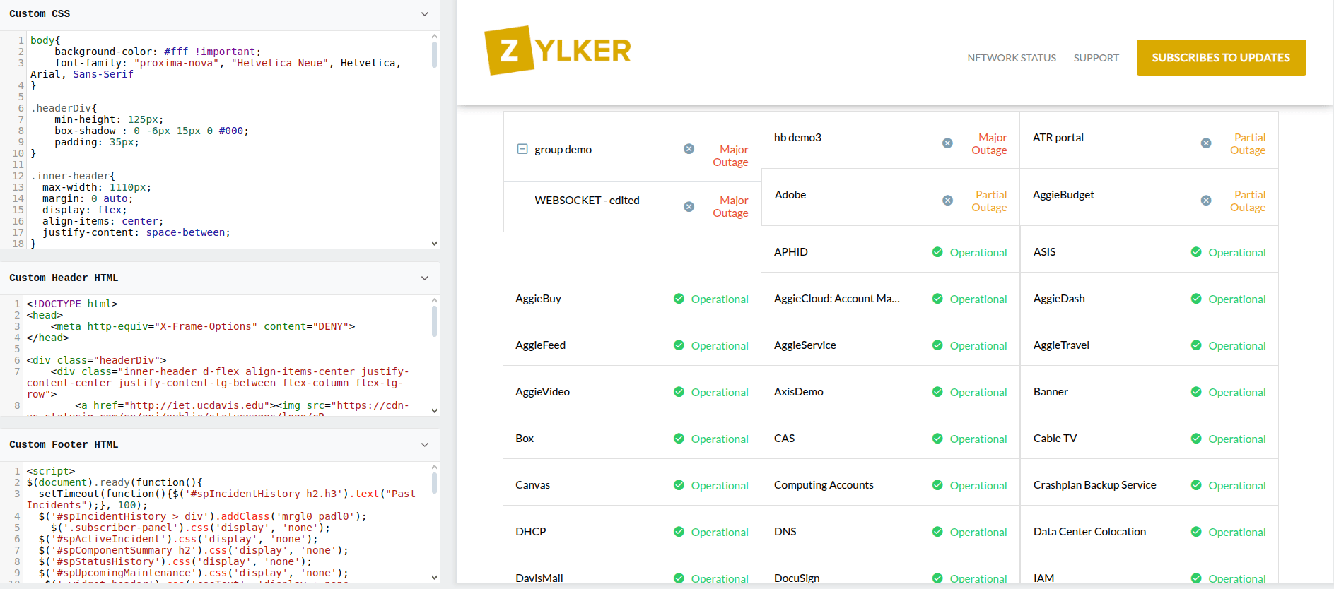Component Summary
