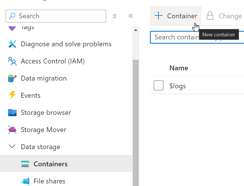 Storage containers
